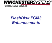How to video demonstrates numerous improvements in the FlashDisk's new Global Manager Version 3 user interface that supports new and easy to manage capabilities for setting up and managing multiple FlashDisk RAID Disk arrays from a single pane of glass.